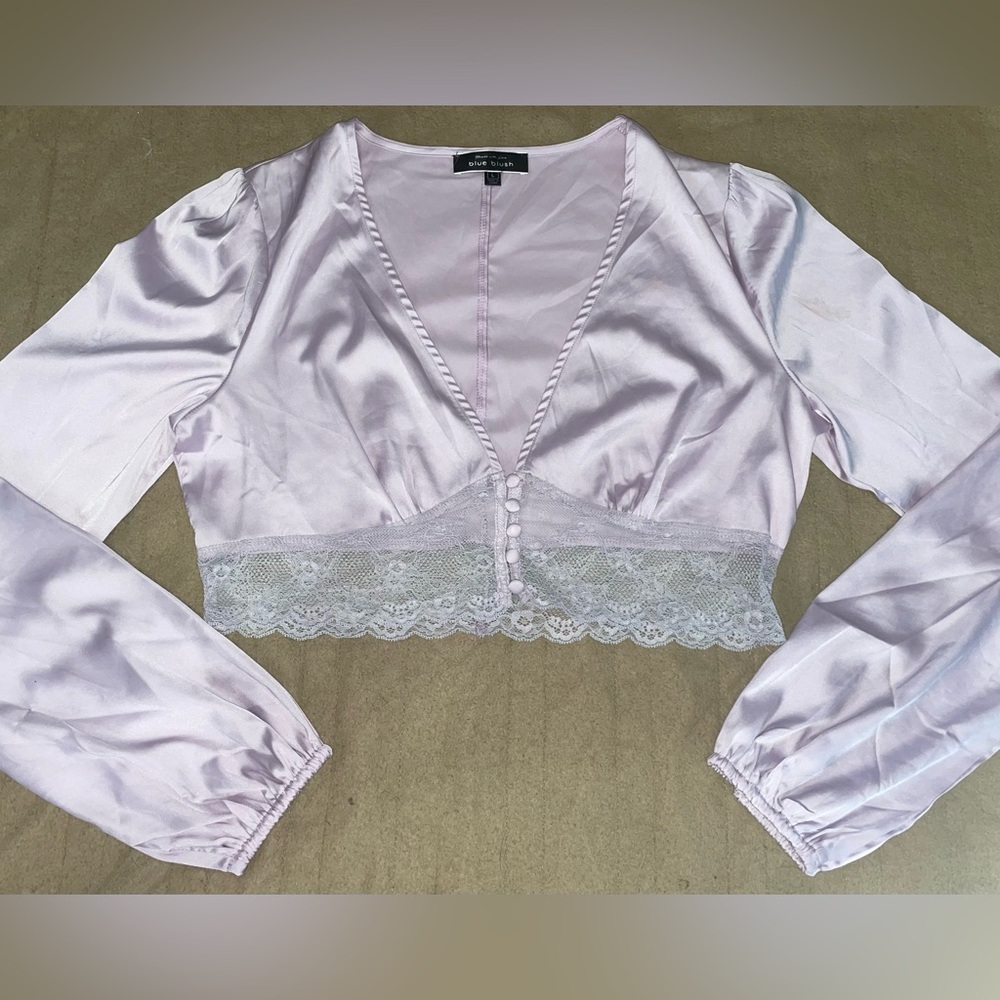 Fashion Nova silky crop